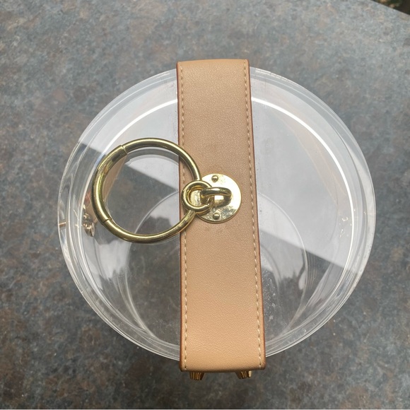 Acrylic and Leather Cylindrical Stadium Purse - Picture 10 of 10